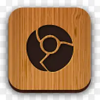 循环纹木板logo图标