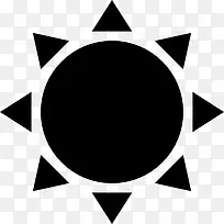 太阳的形状图标