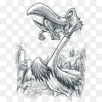 铅笔装饰画