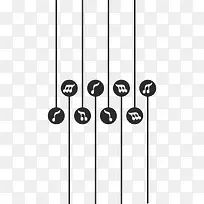 上下音符