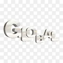 global英文字体免抠素材