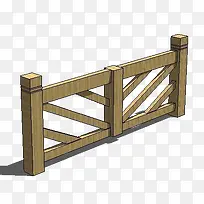 木制围栏