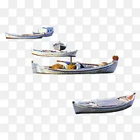 小型渔船模型