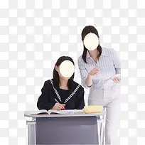 老师教学生