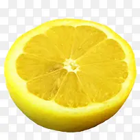 半个柠檬图片素材