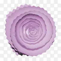 紫色纸花