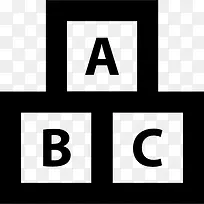 ABC方块教育图标