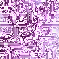 紫色科技底纹图案