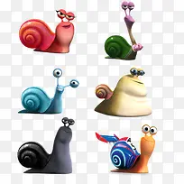 极速蜗牛PNG
