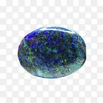 蓝色玛瑙石头
