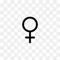 女性符号标志图标