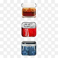 可乐罐子的变形
