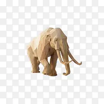 木雕大象