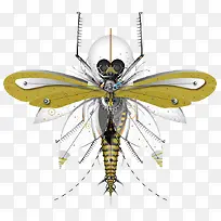 蜻蜓机械昆虫