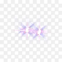 紫色粉色星光光效