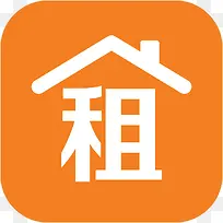 手机租房应用图标logo