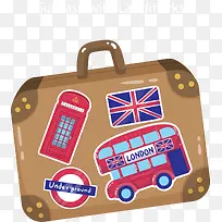 英国旅游手提行李