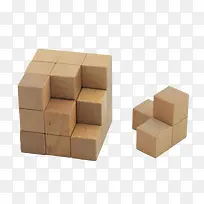 正方形积木块