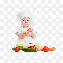 厨师蔬菜生鲜宝宝