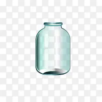 玻璃瓶矢量图