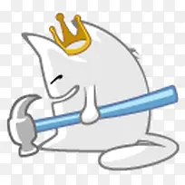 猫猫小恶魔搞怪图标