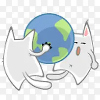 猫猫小恶魔搞怪图标