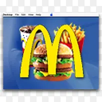 麦当劳系列图标