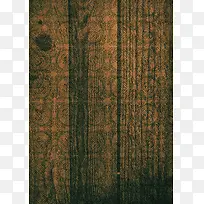 木质背景与复古花纹图案