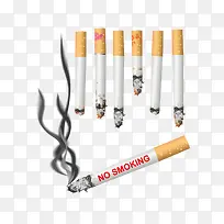 吸烟有害健康素材