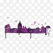 水墨城市