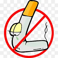 禁止吸烟图标素材