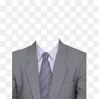 灰色领带灰色西装