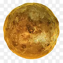 金色星球星系图标