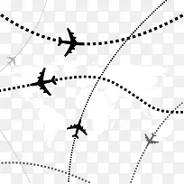 飞机航线图