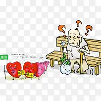 卡通心脑血管