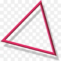 立体三角漂浮装饰