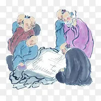 休闲娱乐益智游戏黑白棋漫画