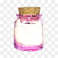 紫色玻璃瓶