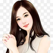 现代美女