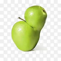 畸形的苹果素材图片