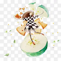 水果女孩