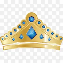 蓝色宝石皇冠