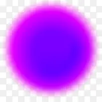 创意紫色渐变圆形