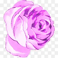 紫色玫瑰婚庆指示牌