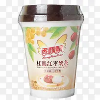 桂圆红枣香飘飘奶茶