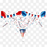 庆祝气球矢量素材