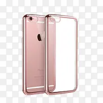 粉色电镀手机壳素材