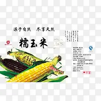 糯玉米包装图片