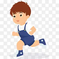 运动健身跑步孩子
