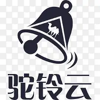 驼铃云logo横版